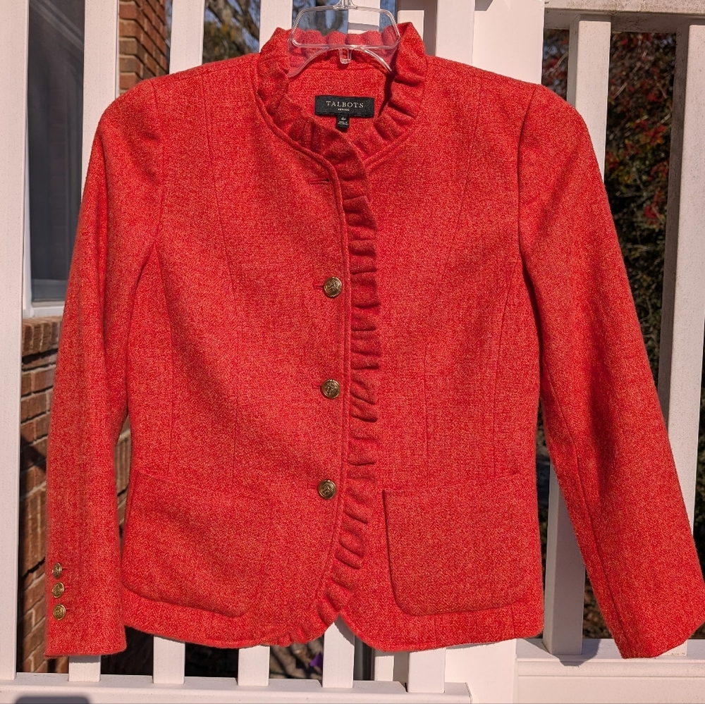 Talbots Women's Tangerine Jacket 4P